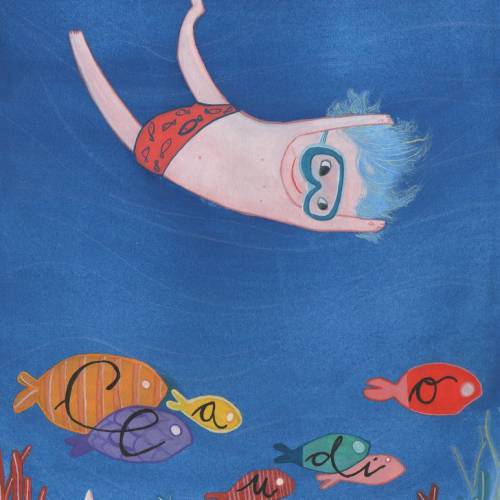 A personalised illustration for an elder brother