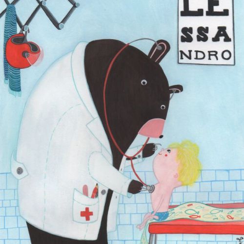 A custom-designed gift for a special paediatrician