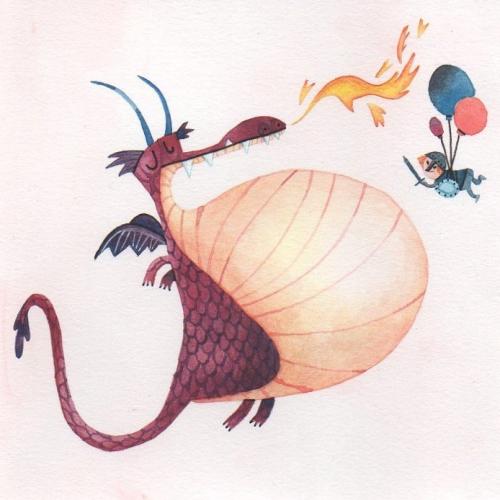 A dragonloon for Animaloon Collective