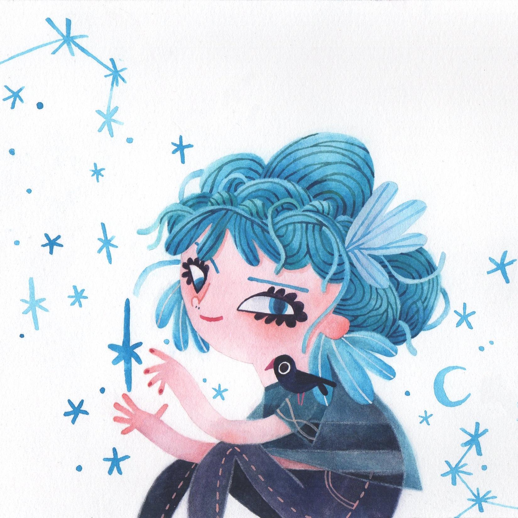 Star witch by Aurelien "Draw This In Your Style" challenge