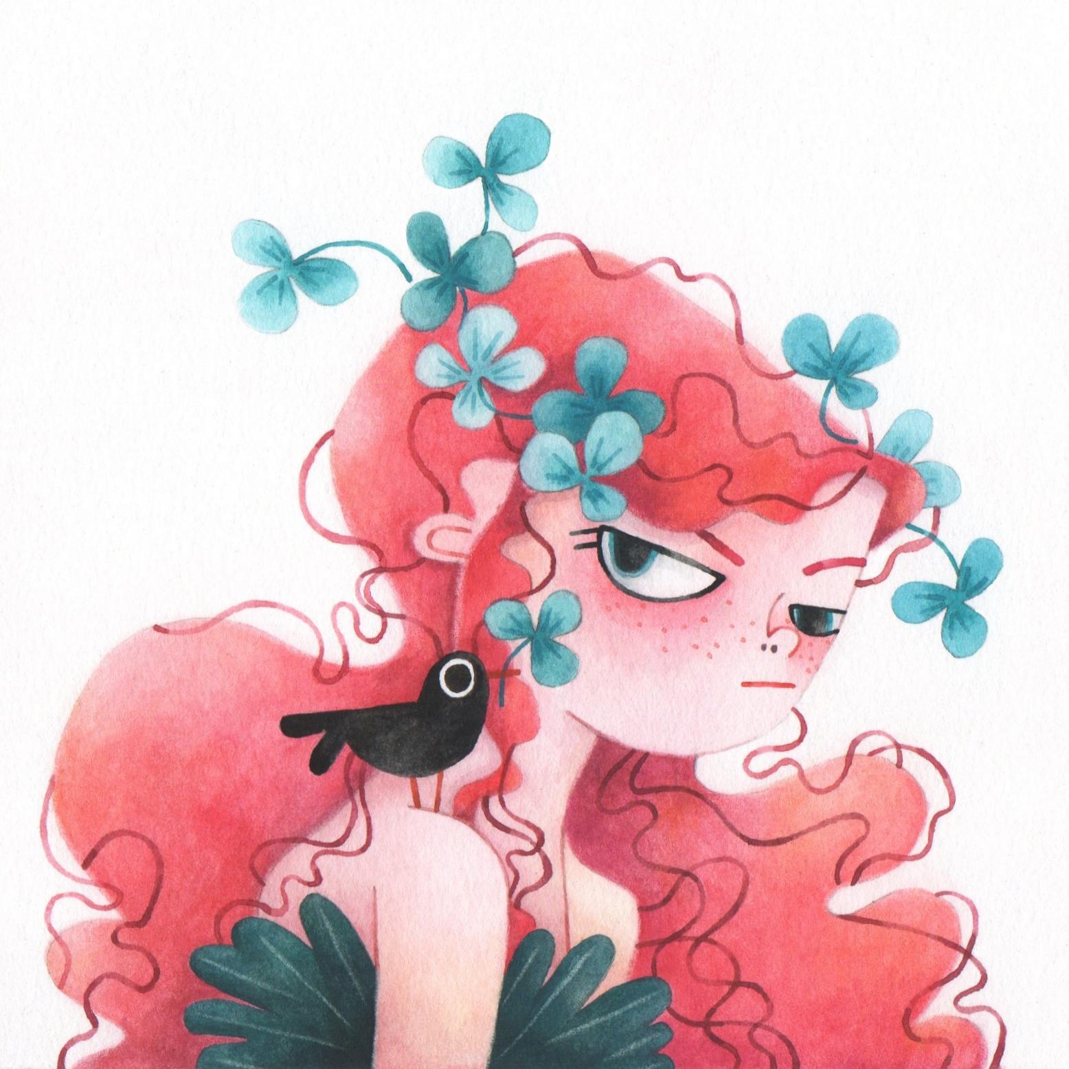 Lady Clover by Silvia "Draw This In Your Style" challenge