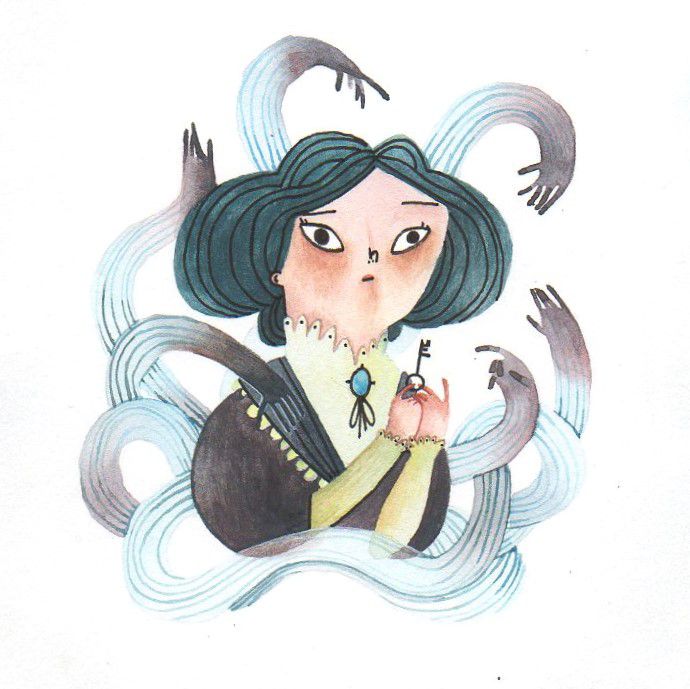 Mistery key by J.Rioux "Draw This In Your Style" challenge