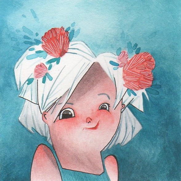 Flora by S.G. Sim "Draw This In Your Style" challenge