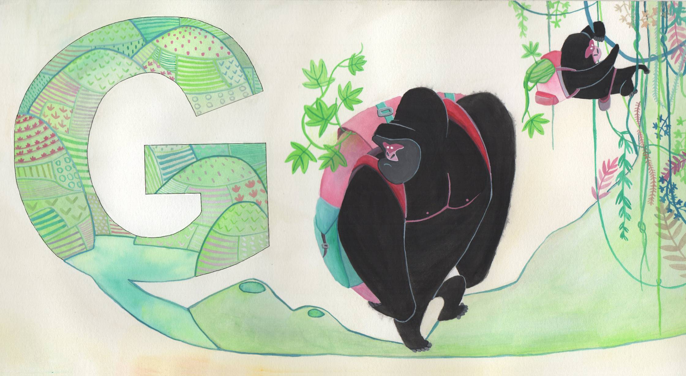 Gorilla National parks to protect the African great ape