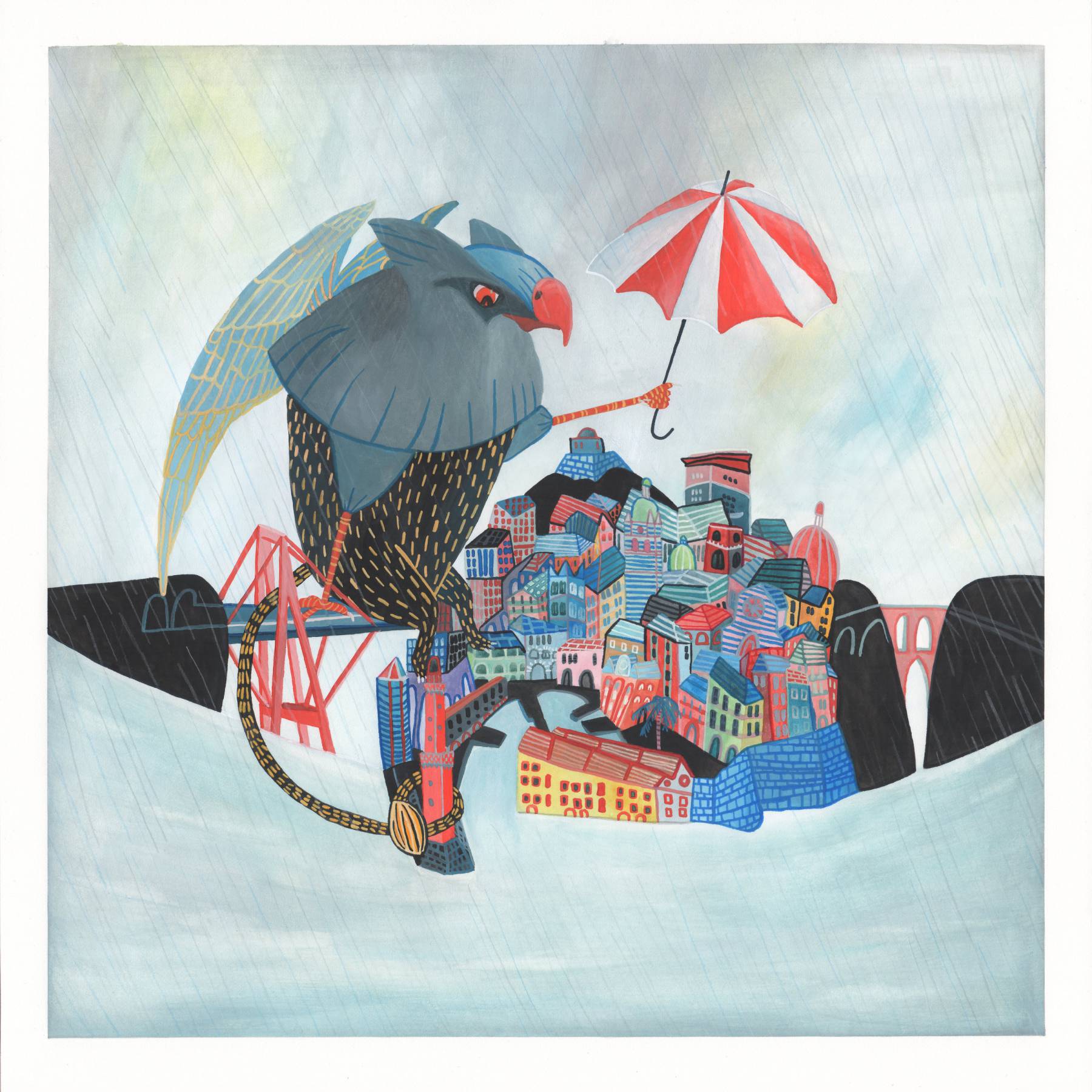 A Considerate Guardian Genoa Griffin "The Griffin" Theme at SMACK!: awarded illustration!