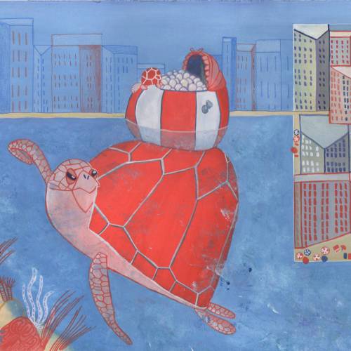 A critically endangered turtle 