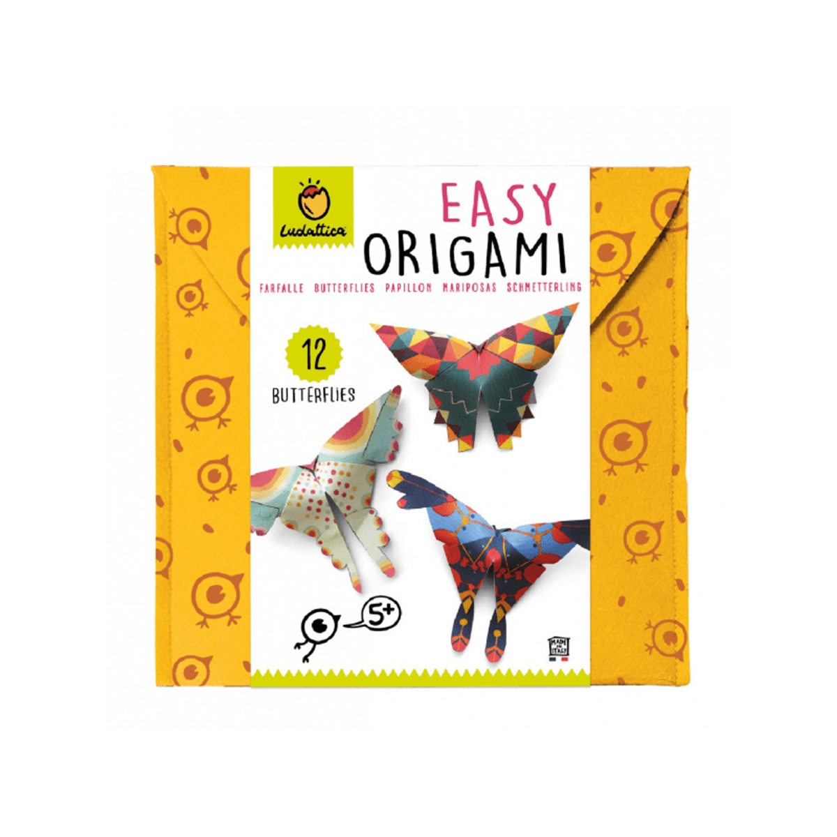 Easy Origami | Butterflies The art of paper folding in a Ludattica game