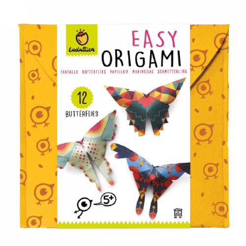 The art of paper folding in a Ludattica game