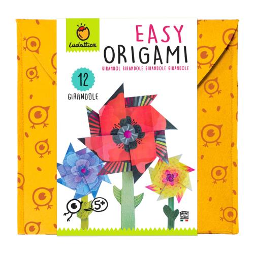 The art of paper folding in a Ludattica game