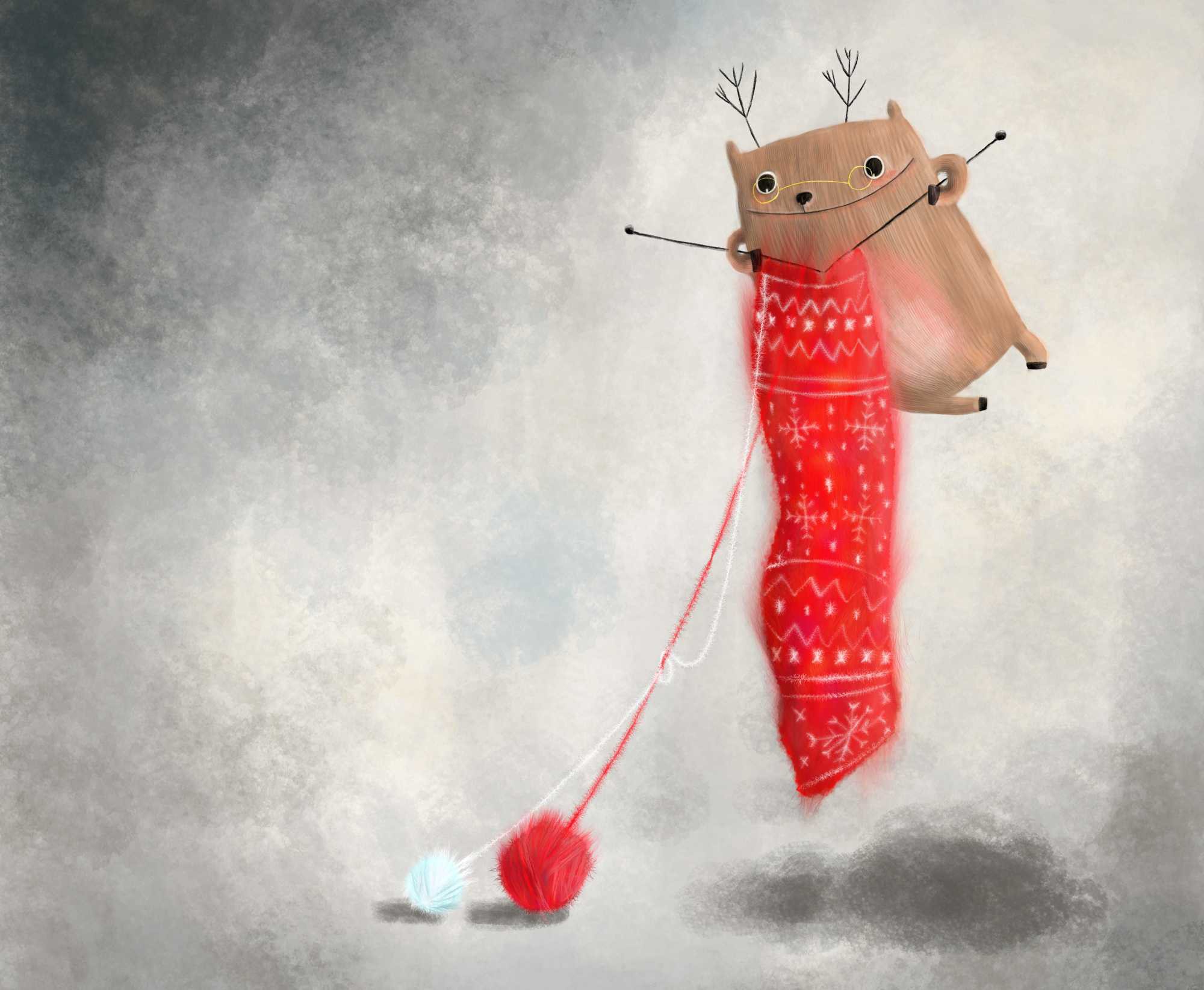 The reindeerloon Inflated reindeer for Animaloon Collective