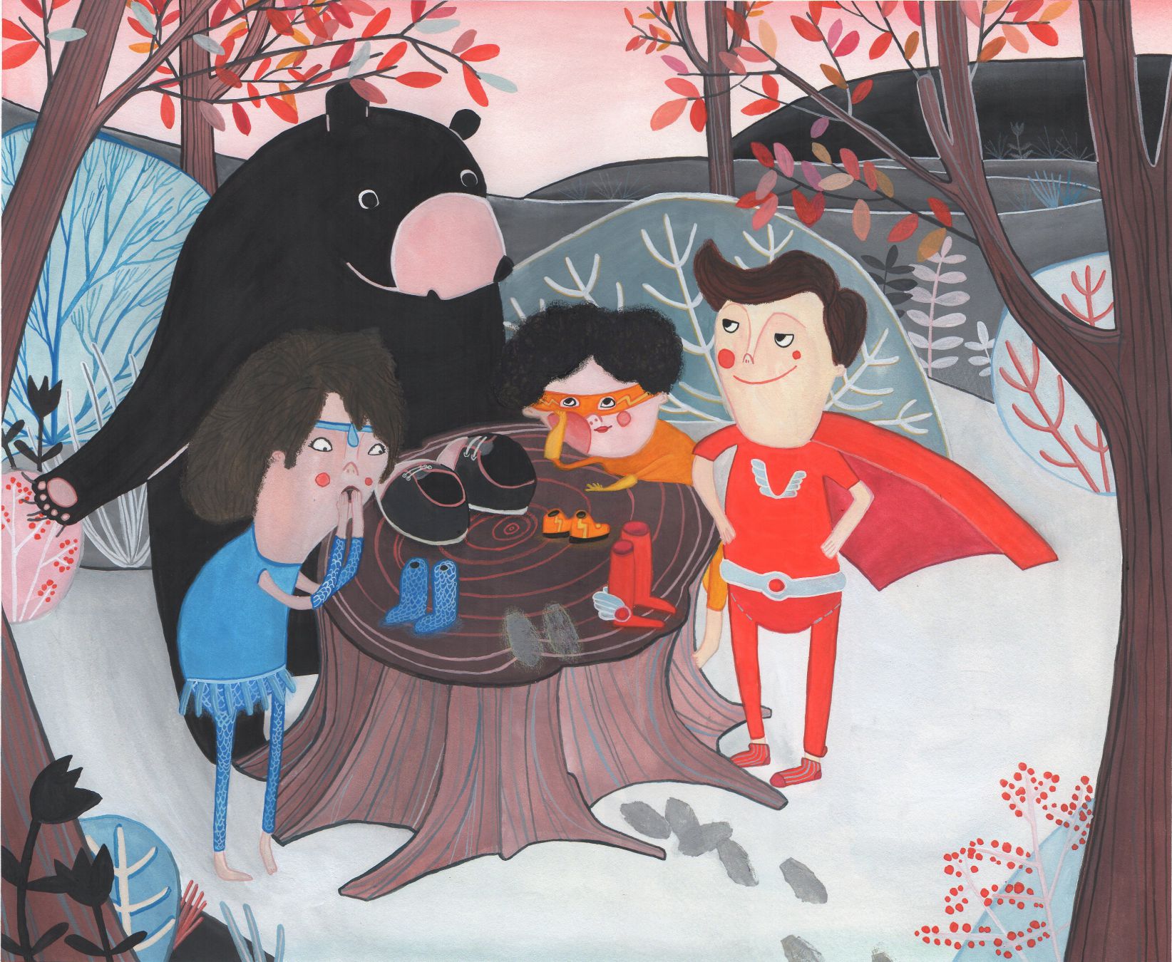 Super will to wear them Winner of 22nd Illustration Award Scarpetta d'Oro
