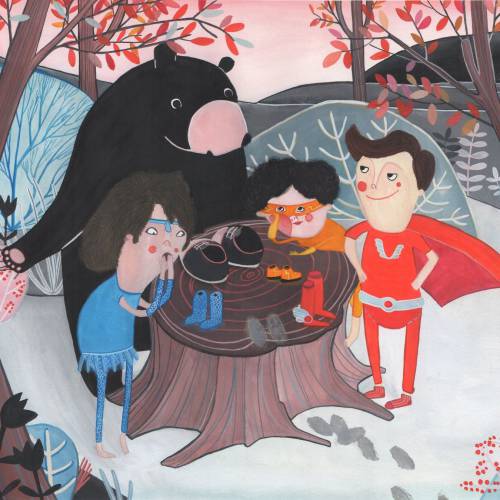 Winner of 22nd Illustration Award Scarpetta d'Oro