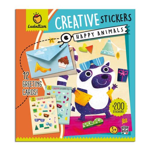 Decorating stickers in a Ludattica game