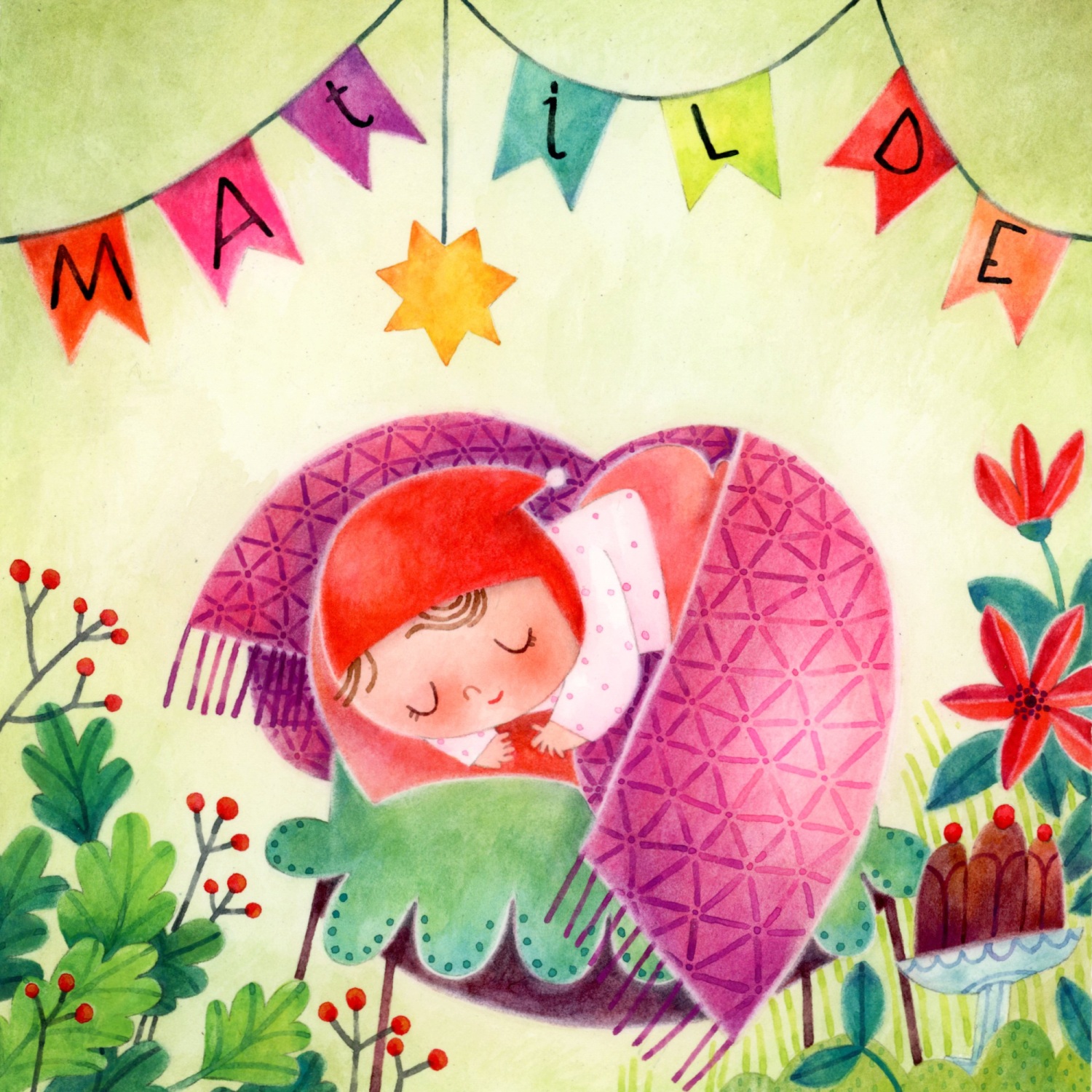Welcome Matilde A personalised birth present