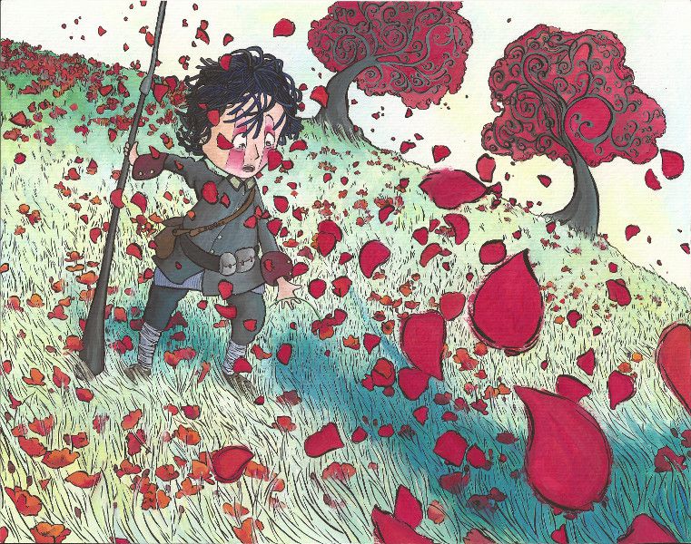 In mostra ad Albissola Comics Illustrazione selezionata al concorso Un Mare di Matite