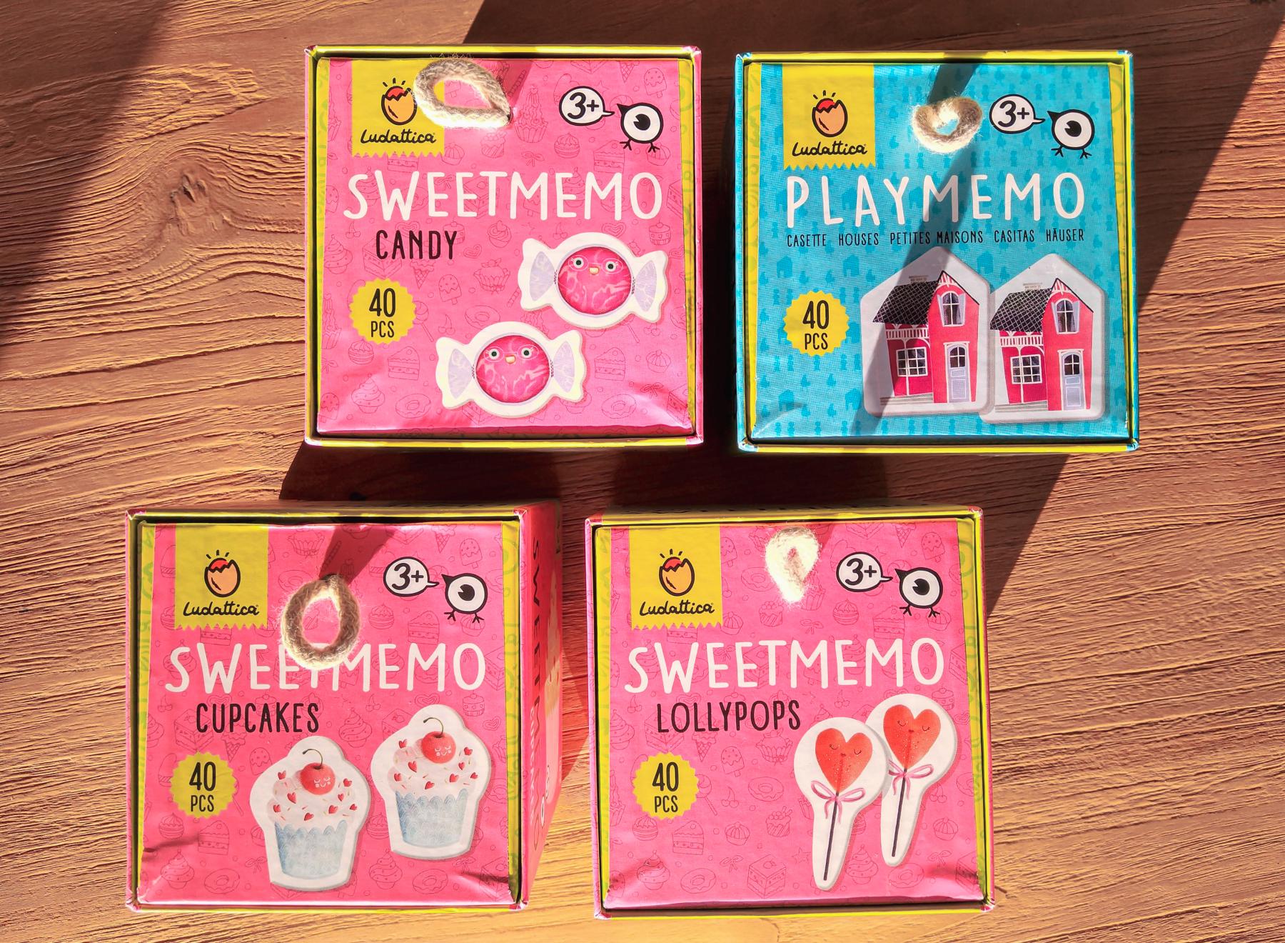 In uscita quattro giochi illustrati per Lisciani! Il mio contributo alle linee Sweet e Play Memo di Ludattica