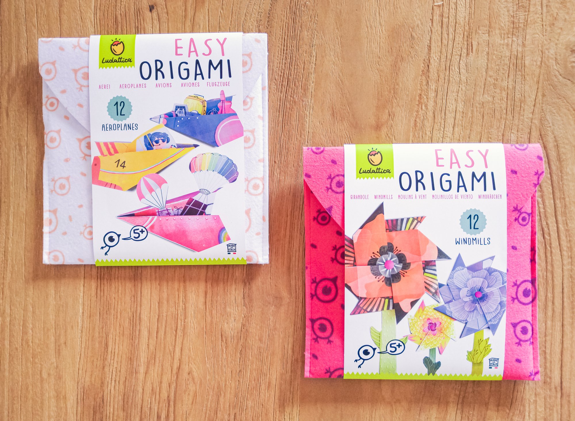 Nuovi giochi per la serie Easy Origami Si arricchisce la collezione di giochi per bambini illustrata per Ludattica