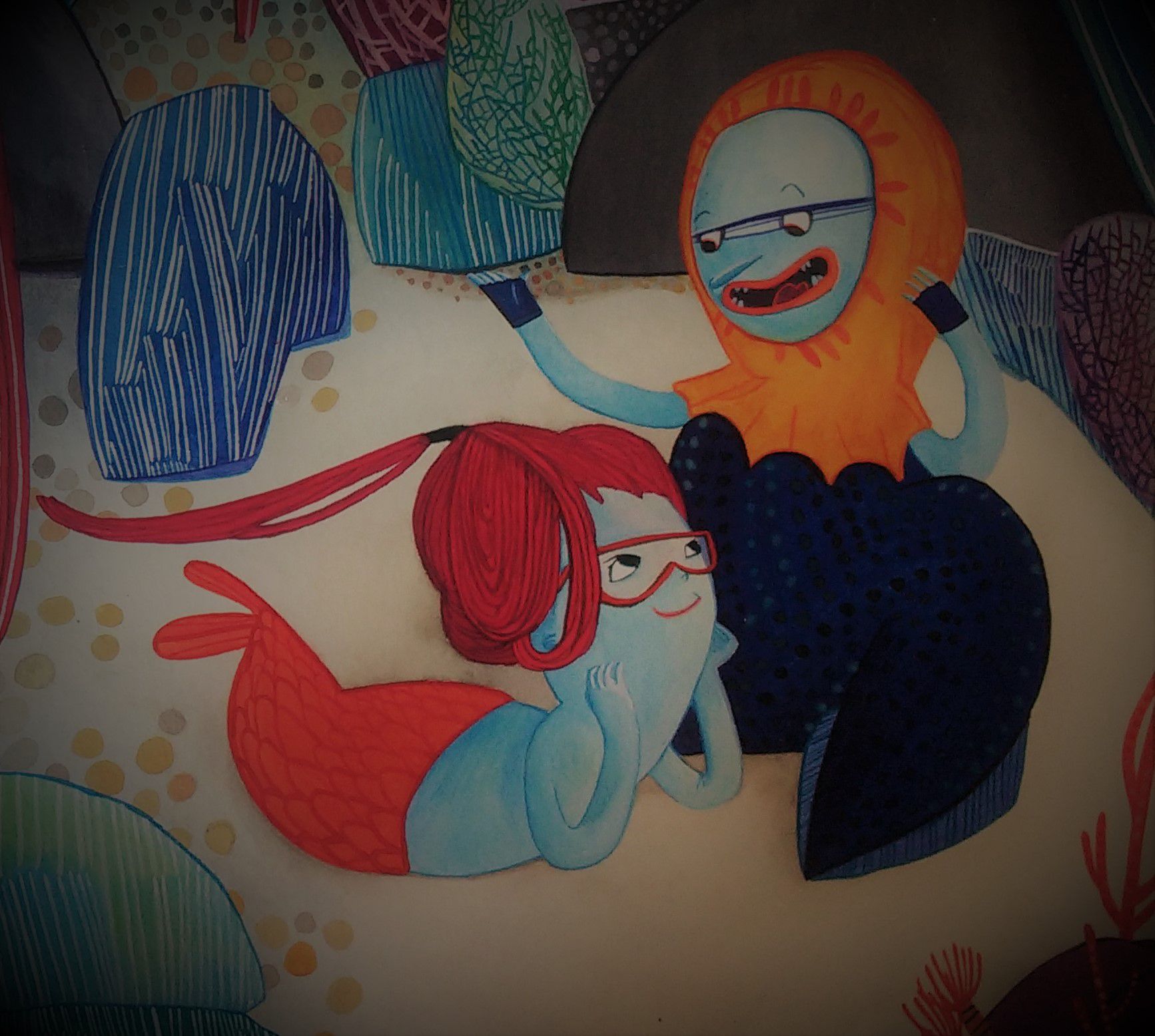 Notte di Fiaba 2018: si va in mostra
La mia sirenetta è stata selezionata al concorso di illustrazione
