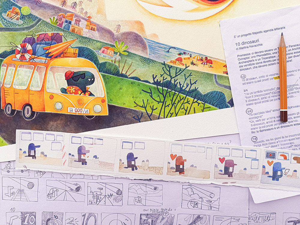 dinosaurs-project Un nuovo progetto di libro illustrato dinosaurs-project Un nuovo progetto di libro illustrato