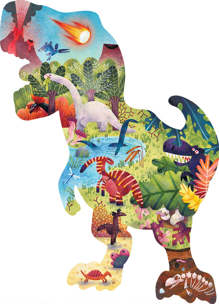 puzzle-dinosaurs Woody puzzle a tema dinosauri puzzle-dinosaurs Woody puzzle a tema dinosauri