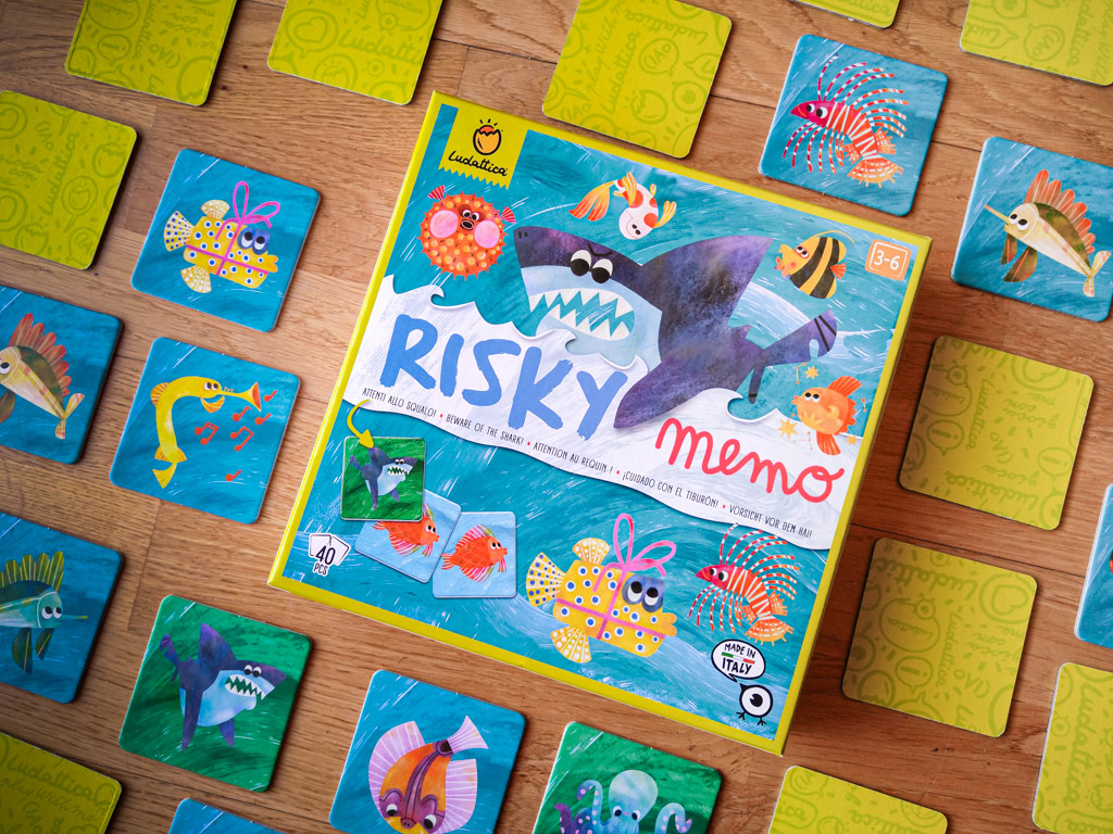 Attenti allo Squalo e al T-rex Risky Memo, due nuove uscite per Ludattica