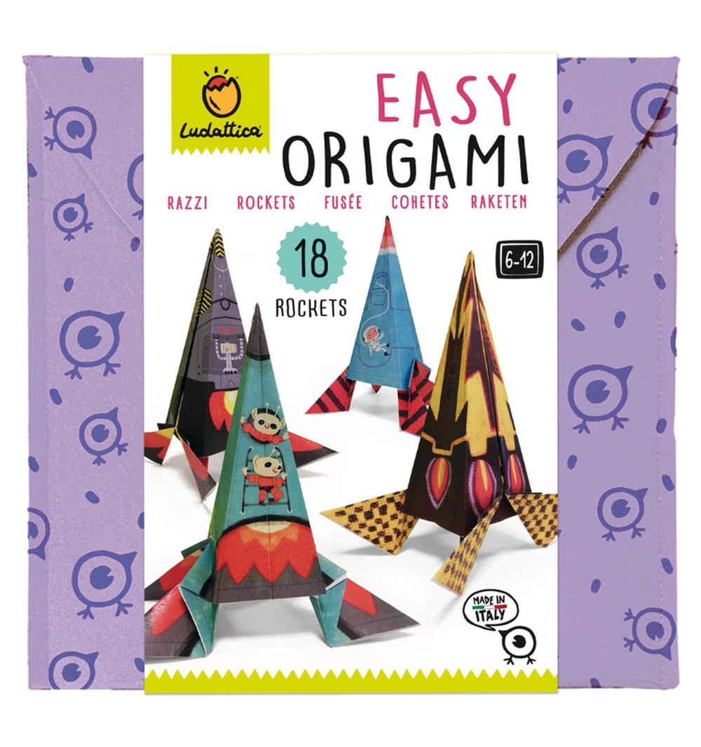 Easy Origami | Rockets The art of paper folding in a Ludattica game
