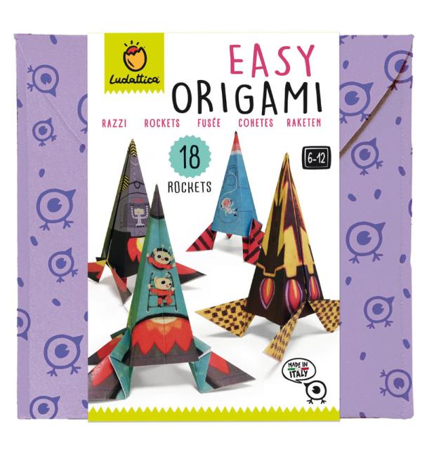 The art of paper folding in a Ludattica game
