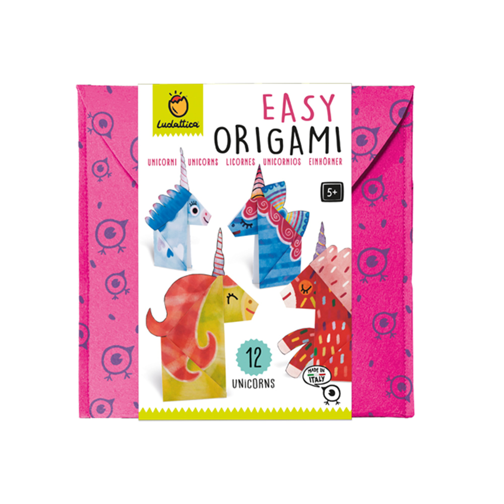 Easy Origami | Unicorns The art of paper folding in a Ludattica game