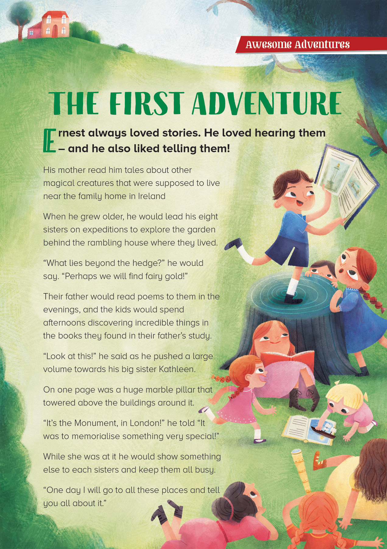 Illustrazione per la rivista Storytime